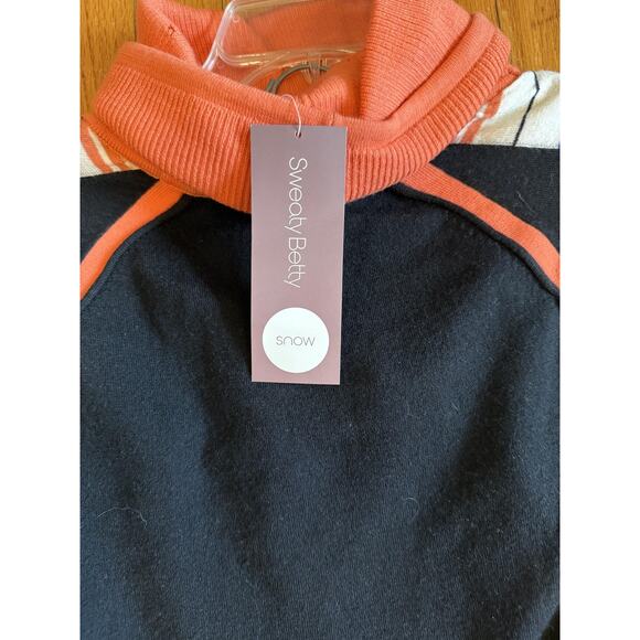 Sweaty Betty Ski Merino Base Layer Set Womens Medium Black Multi De Stijl - Picture 6 of 8